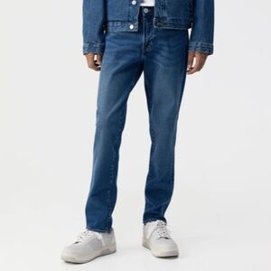 H&M Blue straight regular jeans